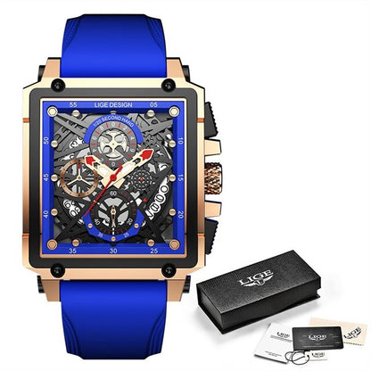 LIGE MEN Montre Homme Series