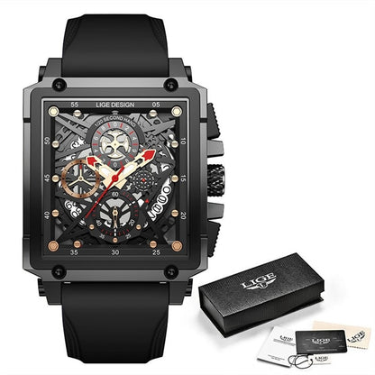 LIGE MEN Montre Homme Series