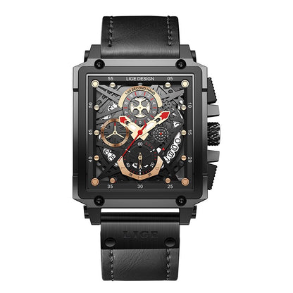 LIGE MEN Montre Homme Series