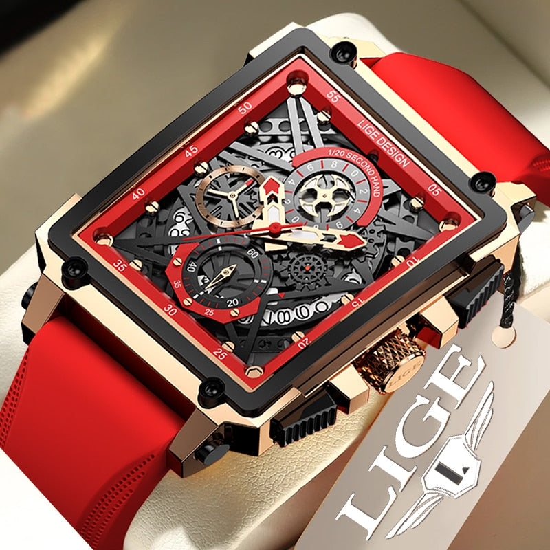 LIGE MEN Montre Homme Series